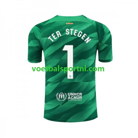 FC Barcelona Ter Stegen 1 Doelman Thuis Shirt 2023-24